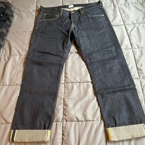 Edwin ED-55 rainbow selvedge denim
